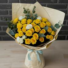 Букет цветов из:  Розы #REPLACE_PRED# Падаре