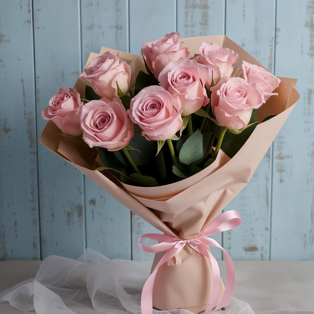 Букет цветов из: Розы в Падаре