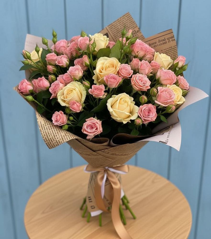 Букет цветов из: Розы в Падаре