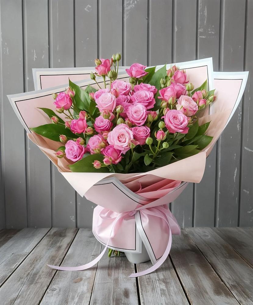 Букет Розовый кустик в Падаре