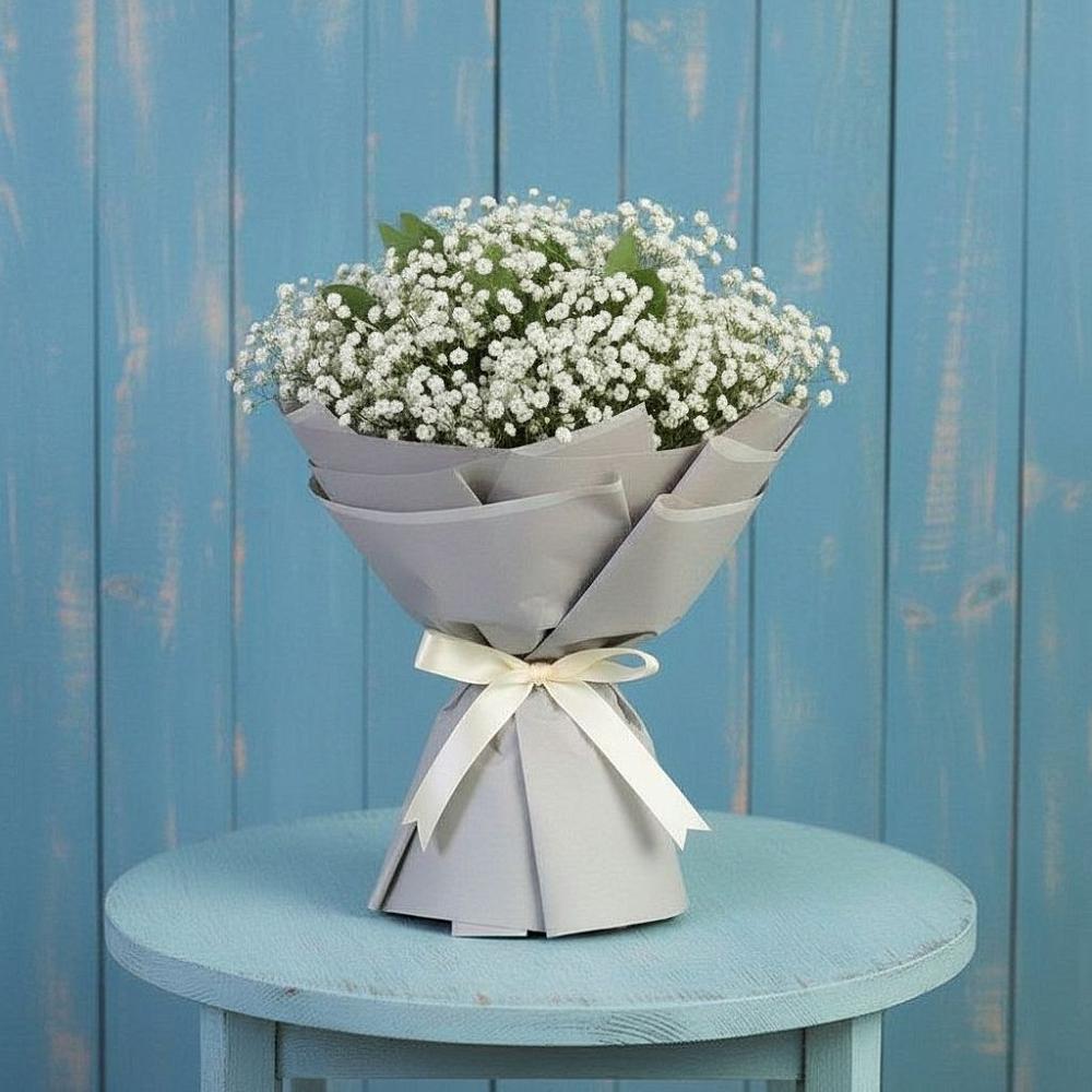 Букет цветов из: Гипсофила в Падаре