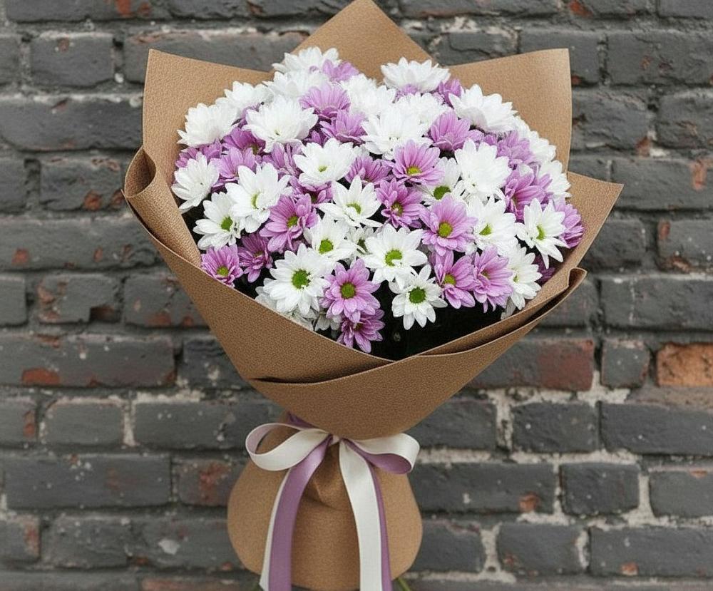 Букет цветов из: Хризантемы в Падаре