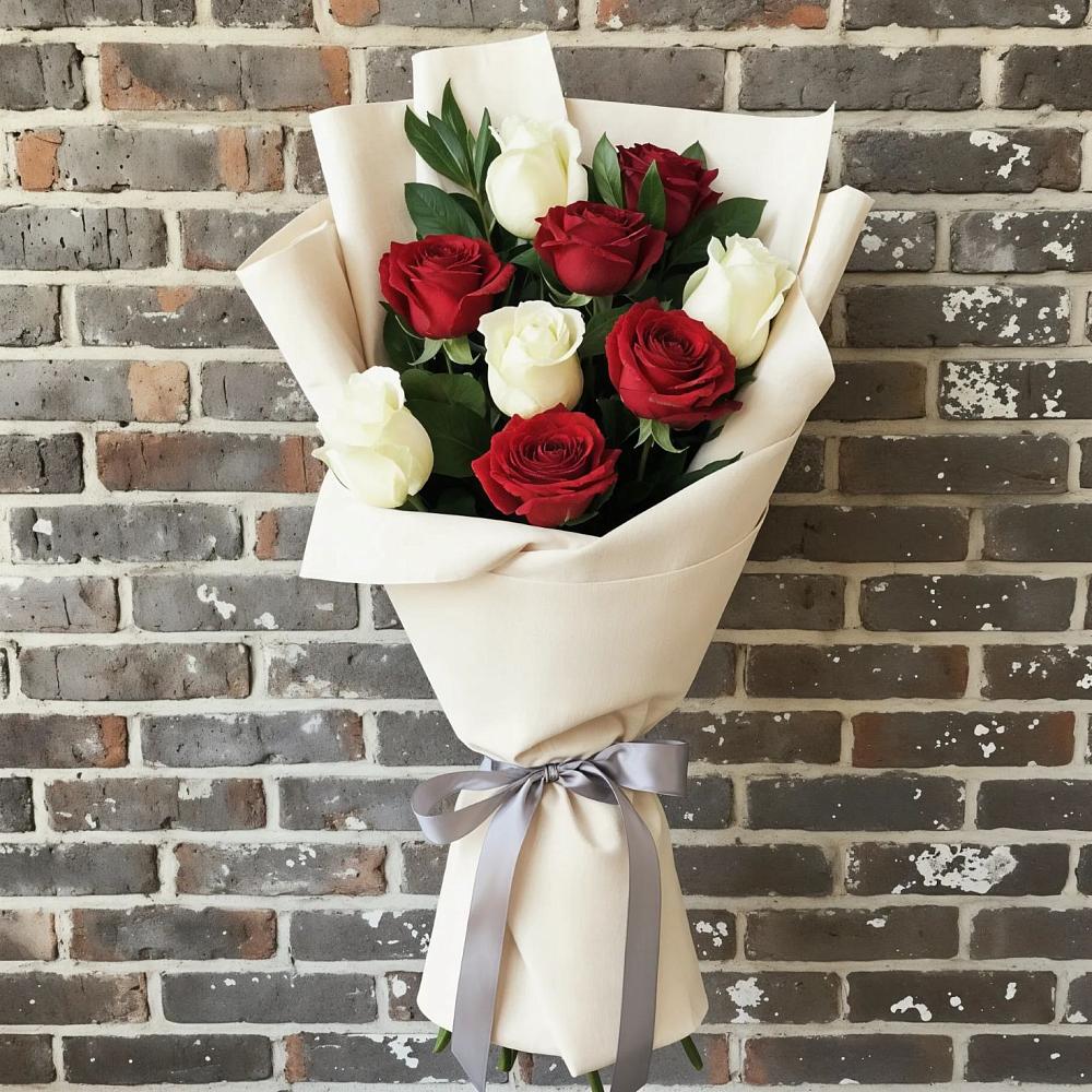 Букет цветов из: Розы в Падаре