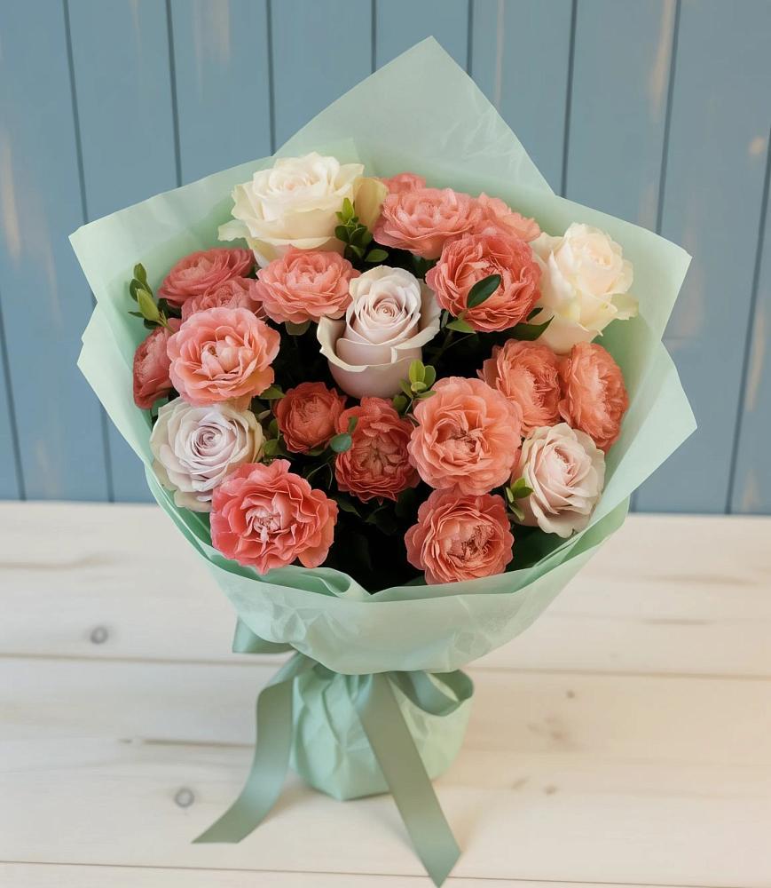 Букет цветов из: Розы в Падаре