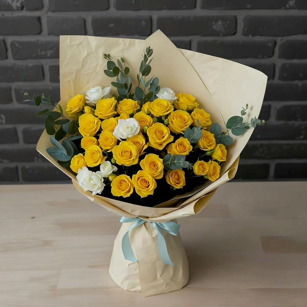 Букет цветов из: Розы в Падаре