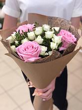 Букет цветов из:  Розы #REPLACE_PRED# Падаре