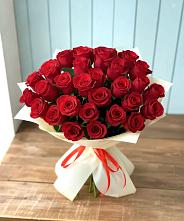 Букет 29 Красных роз в Падаре