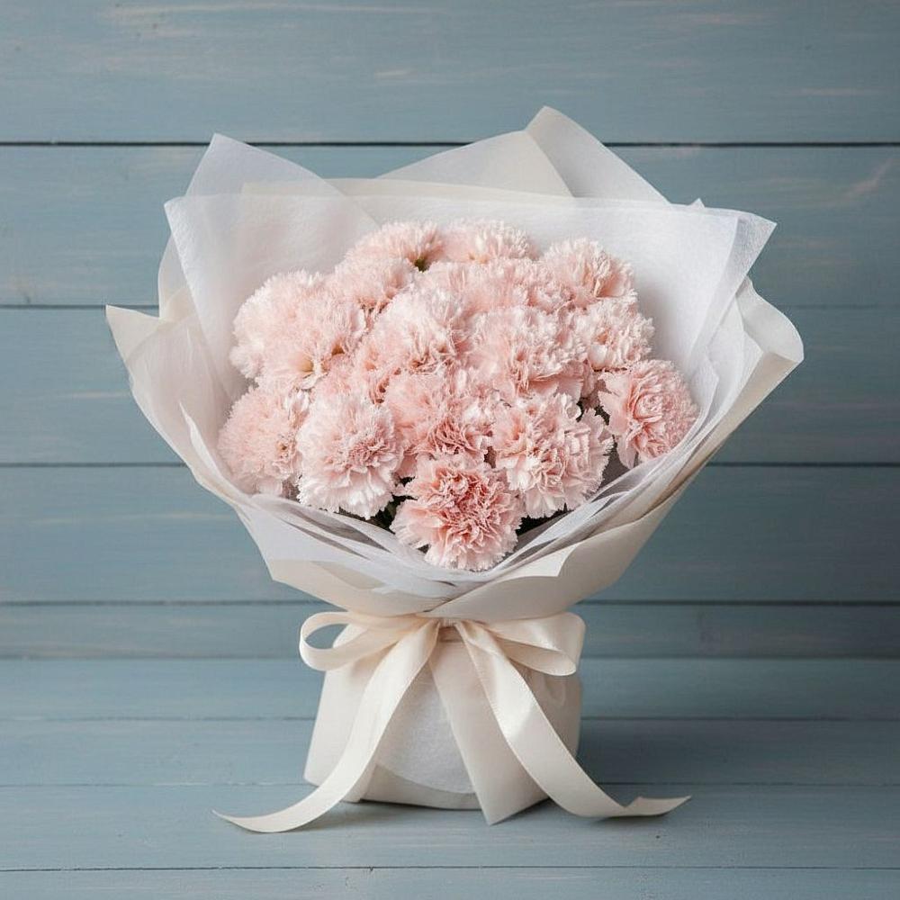 Букет цветов из: Гвоздики в Падаре