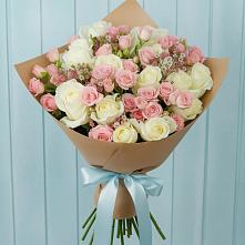 Букет цветов из:  Розы в Падаре